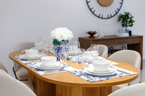 Dining - Sea Views 4BR + Assistant's Room Villa with Heated Pool, Sharm - Al Dana Villa (Fujairah)