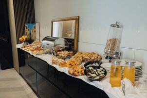 Daily buffet breakfast (EUR 7 per person)