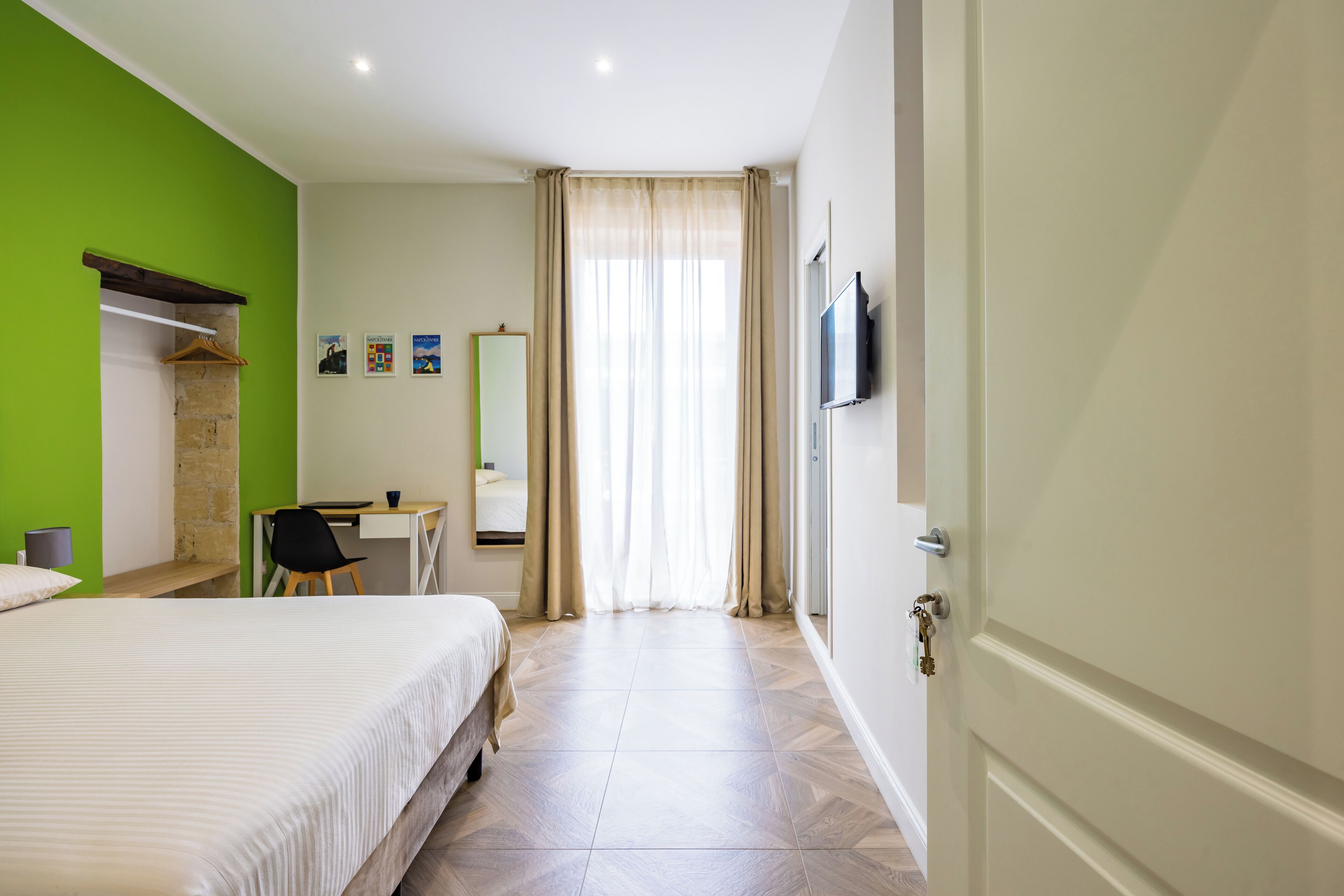 Room Tre Regine | Verdunkelungsvorhänge, Bügeleisen/Bügelbrett, kostenloses WLAN