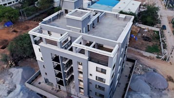 Majoituspaikan julkisivu