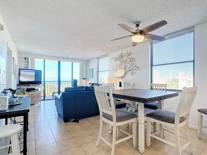 Smart TV, DVD player, books