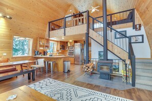 House (3 Bedrooms) | Interior - Hot Tub & Sauna: Mountain Living at Hyak Cabin! (Snoqualmie Pass)
