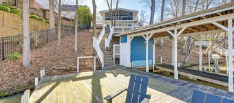 Boat Dock & Slip: Waterfront Home on Lake Tillery!