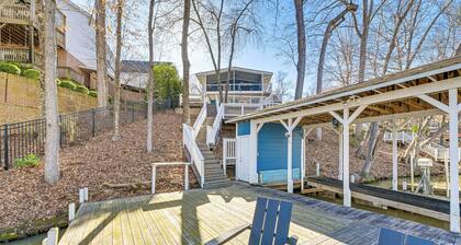 Boat Dock & Slip: Waterfront Home on Lake Tillery!