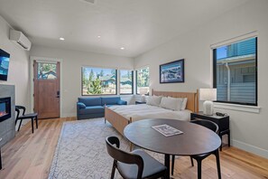 Interior - Peaceful Forest Stay with Private Deck & Fireplace (Sunriver)