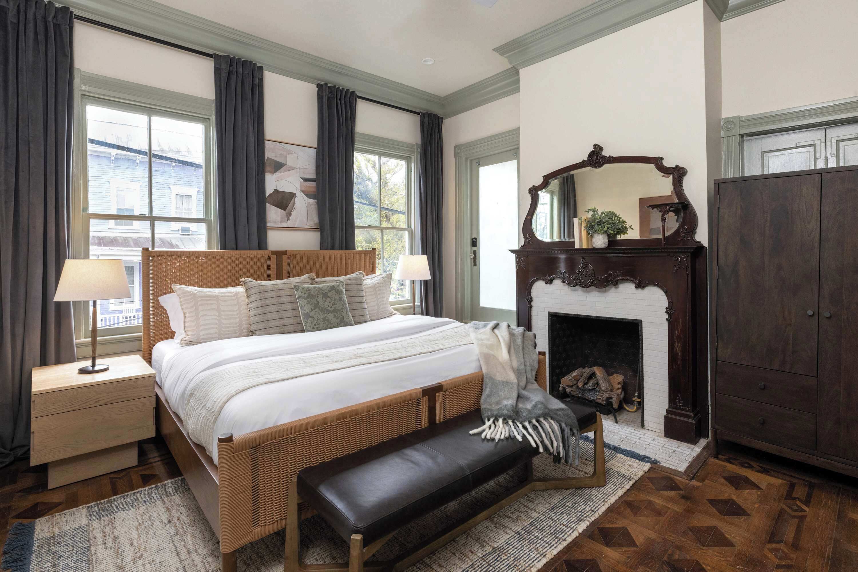 6 chambres, bureau, fer et planche à repasser, Wi-Fi gratuit