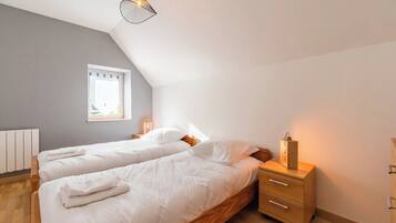 2 slaapkamers, wifi, beddengoed