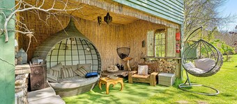 Shepherd's Hut at Hilltop Farm
