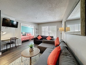 Condo, 2 Bedrooms | Living area
