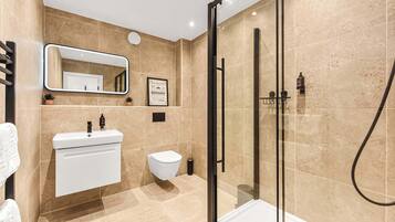 淋浴设施、吹风机、毛巾