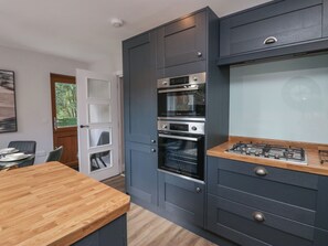 Fridge, dishwasher, electric kettle, toaster