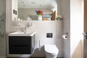 Shower, hair dryer - The Old Sweet Shop (Conwy)