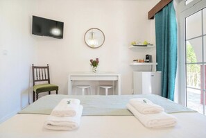 1 Schlafzimmer, Bügeleisen/Bügelbrett, kostenloses WLAN, Bettwäsche