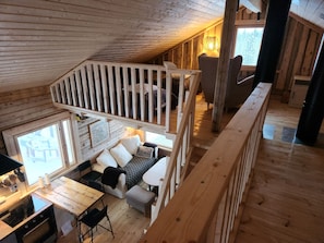 Panoramic Cabin, River View | 1 bedroom, free WiFi - Lapland Riverside Nature Cabin (Kolari)