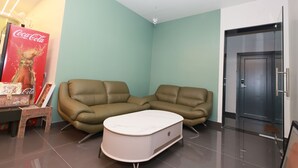 Sitteområde i lobbyen