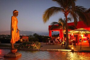 Outdoor dining - Irresistible Elegant Condo with Vidanta Membership (Nuevo Vallarta)