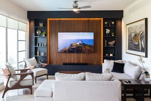 TV, stereo - Irresistible Elegant Condo with Vidanta Membership (Nuevo Vallarta)