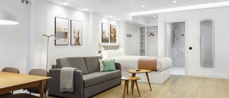 Superior studio | 1 slaapkamer, individueel gedecoreerd, individueel gemeubileerd