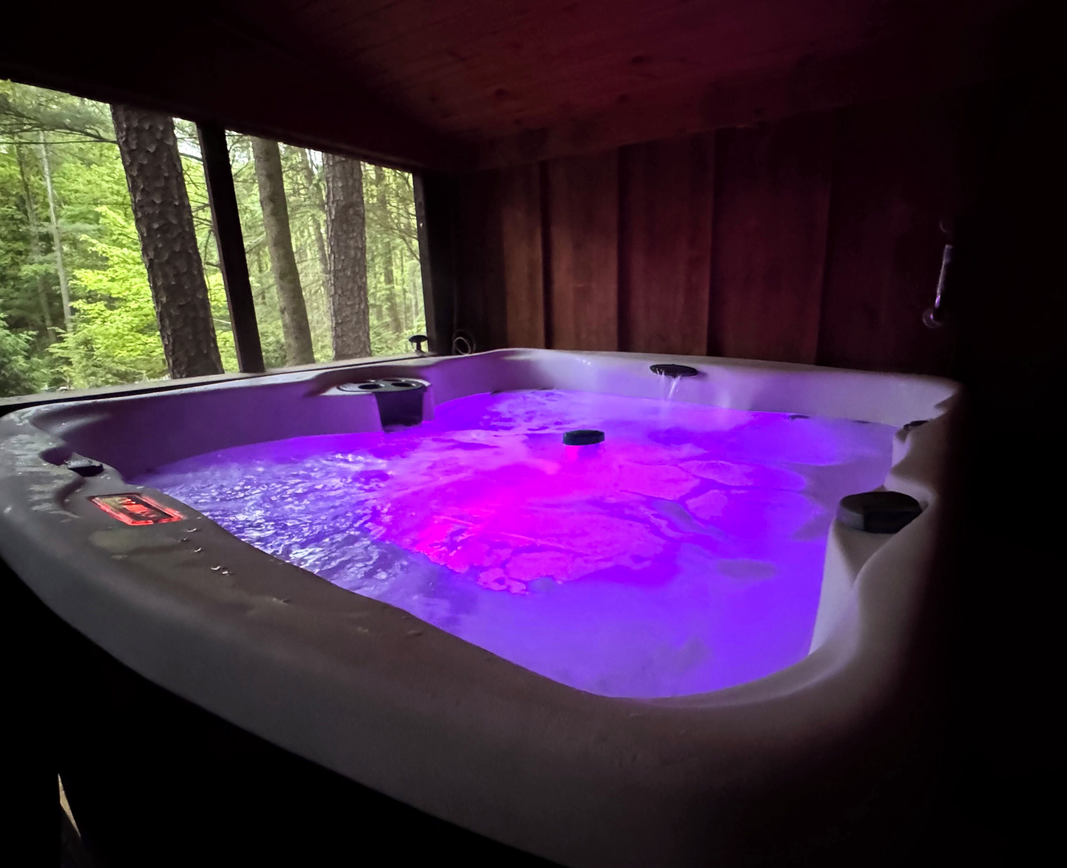 Bubbelpool inomhus