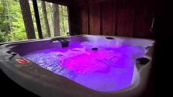 Bubbelpool inomhus