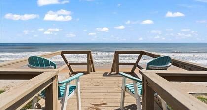 Oceanfront Home w/ Two Master Suites, Large Deck