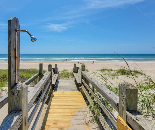 Beach nearby