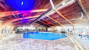 Indoor pool, outdoor pool