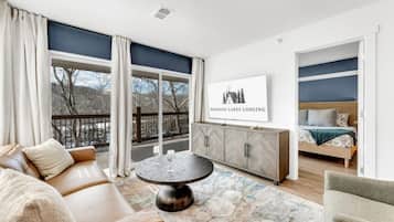 2 slaapkamers, een strijkplank/strijkijzer, reisbedje, wifi