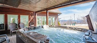 New! Ski-In/Out Retreat w/ Pool, Bar & Fireplaces