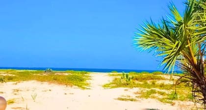 Beautiful beach front 3-bedroom villa on private Mambrui beach, Malindi.