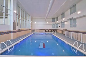 Indoor pool, outdoor pool