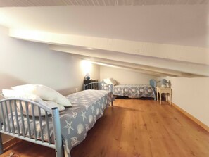 1 bedroom, iron/ironing board, bed sheets