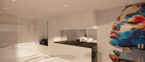 Iron/ironing board, WiFi, bed sheets