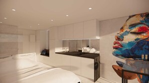 Fer et planche à repasser, Wi-Fi, draps fournis