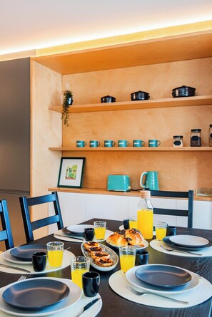 Familienapartment, 3 Schlafzimmer, Nichtraucher | Eigene Küche