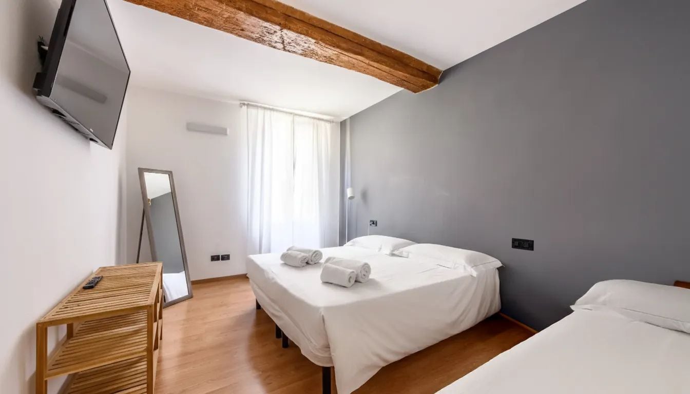 1 غرفة نوم ومكواة/لوح كي وواي فاي مجانًا