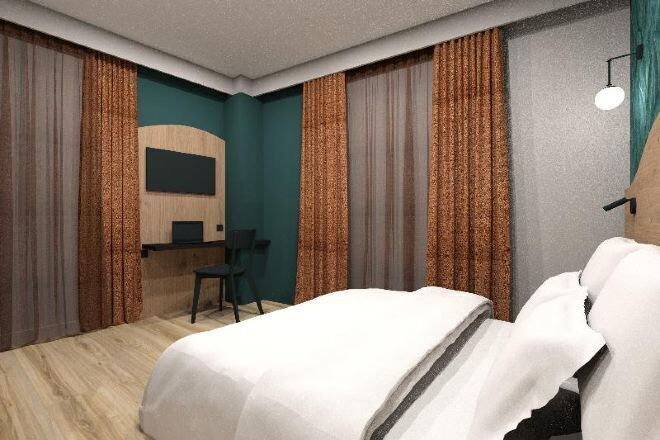 Schallisolierte Zimmer, kostenloses WLAN, Bettwäsche