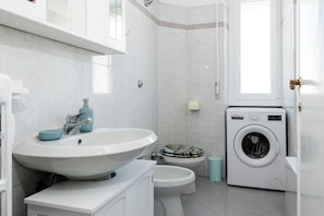 Shower, hair dryer, bidet