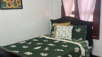 4 dormitorios, tabla de planchar con plancha, wifi y ropa de cama