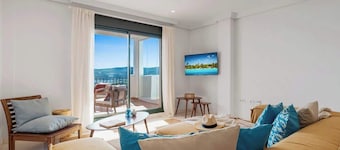 Panoramic apartment in Casares by Costarentals