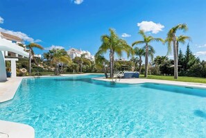 Pool - Scenic apartment in Alcazaba Lagoon with pools (Casares)