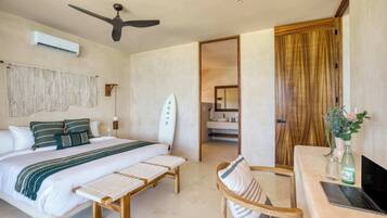 3 habitaciones, escritorio, tabla de planchar con plancha y wifi