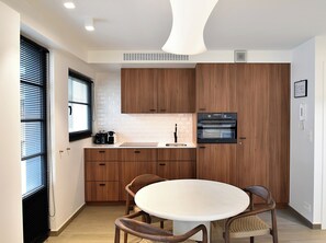Apartment | Private kitchen - Stylish Seaside Apartment in De Haan (De Haan)