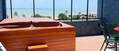 Luxe appartement | Terras