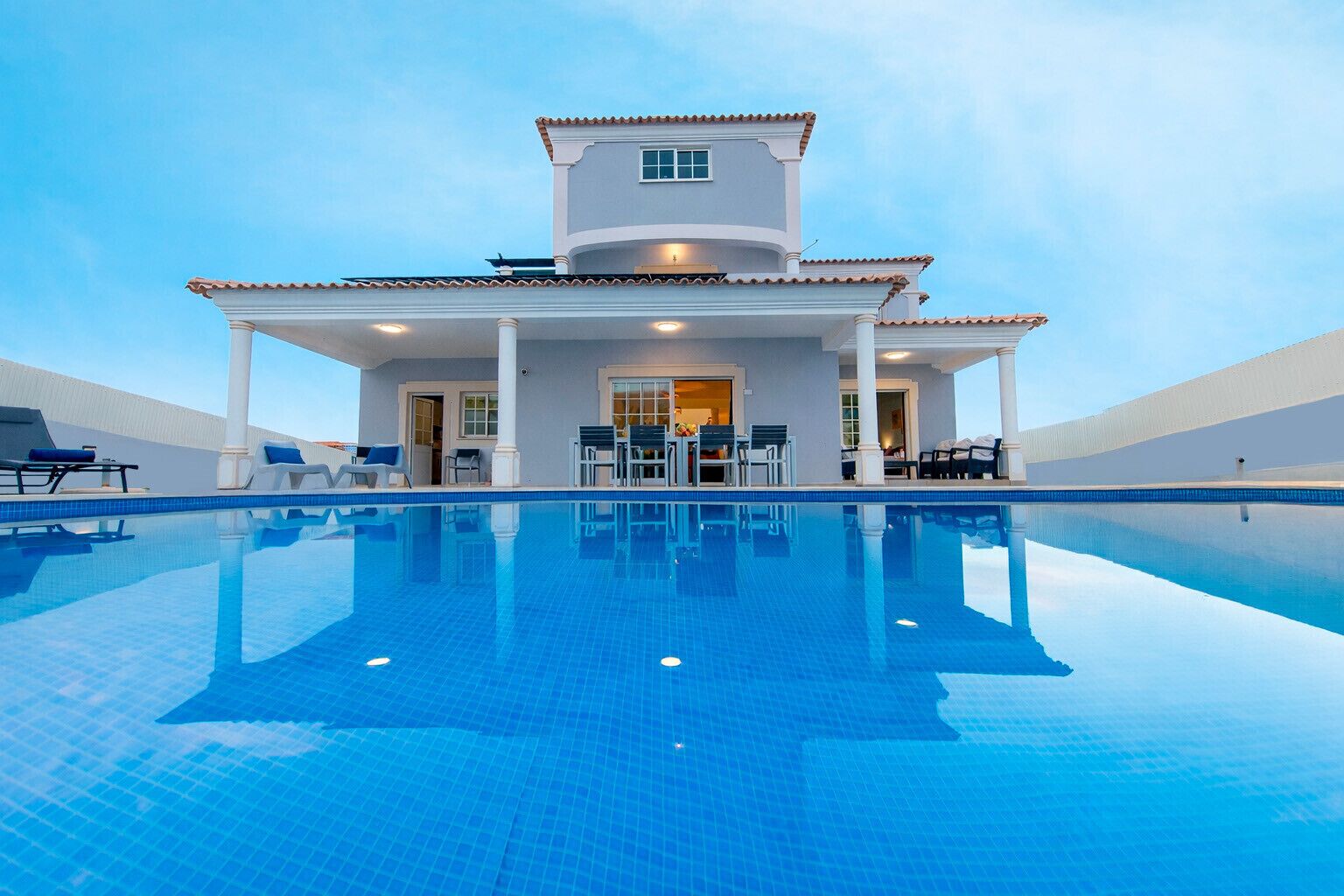 Piscine chauffée