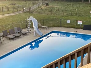 A heated pool - CF Ranch & Cattle Co. Guest House (Burbank)