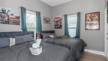 4 soveværelser, strygejern/strygebræt, Wi-Fi, sengetøj