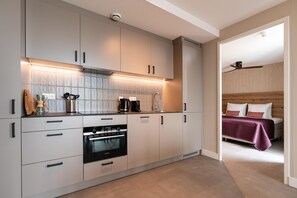 House | Private kitchen - Spacious Apartment in Den Haag With View (The Hague)