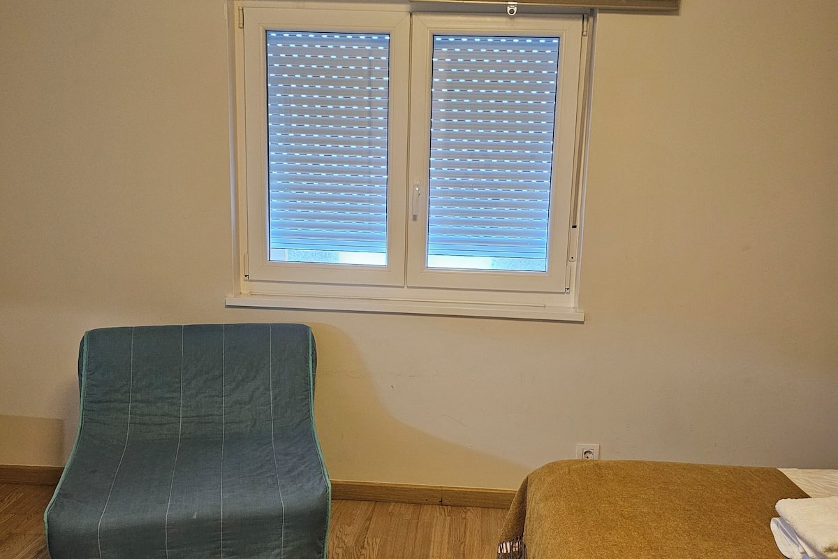 Basic Double Room Single Use, 2 Twin Beds | Premium bedding, down comforters, individually decorated