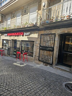 Façade de l’hébergement